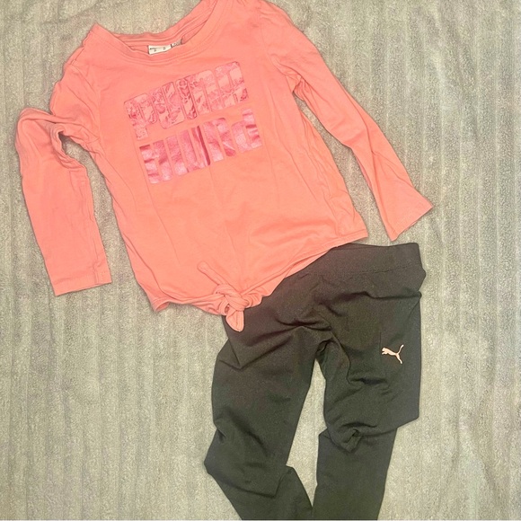 Puma 4T 2-Piece Logo Toddlers' Set - Picture 1 of 8